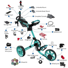 Image of Clicgear Cart Sitt Stol