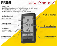 PRGR Portable Launch Monitor - HS-130A