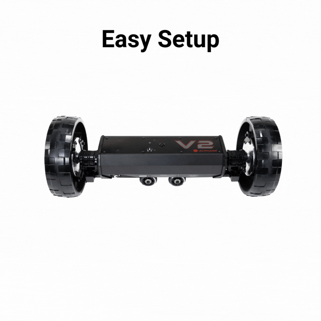 ALPHARD CLUB BOOSTER V2Pro – Fjärrstyrd med gyro och motorbroms.